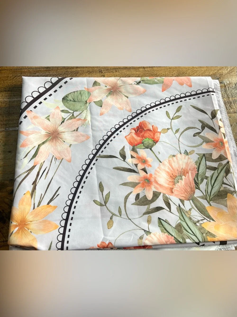 Large Floral Decorative Tapestry/Textile